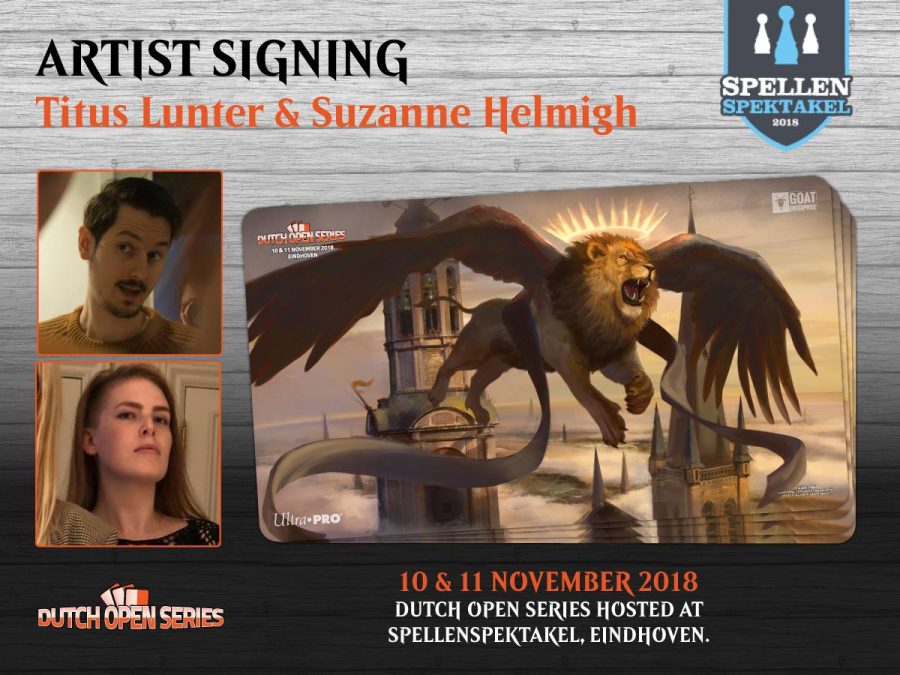 Artists signing: Titus Lunter & Suzanne Helmigh